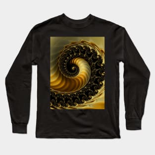 Golden Spiral Long Sleeve T-Shirt